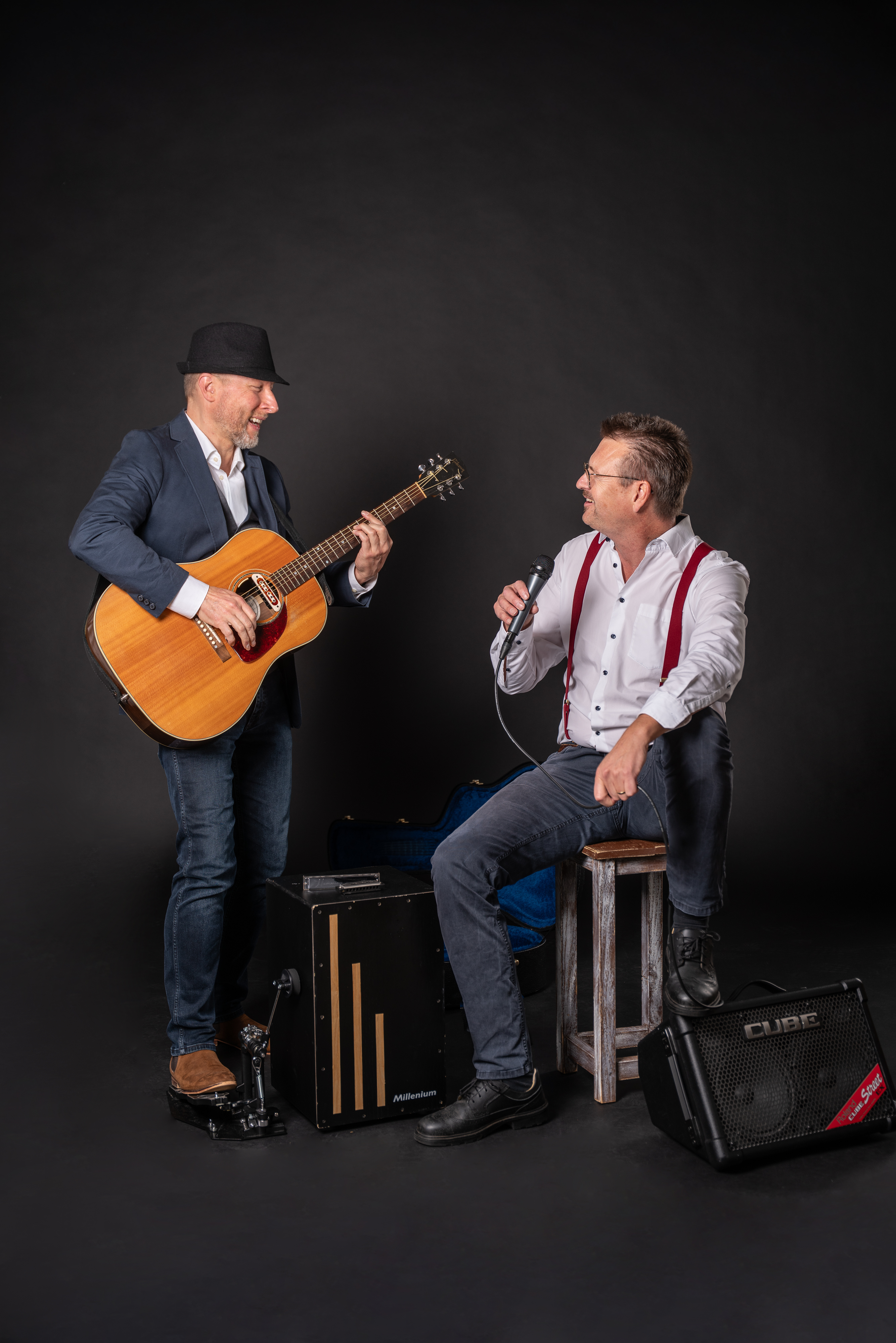 Coverbrothers: Musikbegleitung zur Lesung von Silke Amberg